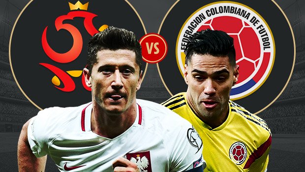 Tỷ số cá cược Ba Lan vs Colombia 1h00 ngày 25/06 World Cup 2018