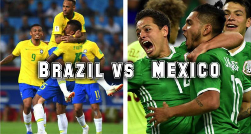 Tỷ lệ cược, kèo Brazil vs Mexico 21h ngày 02/07