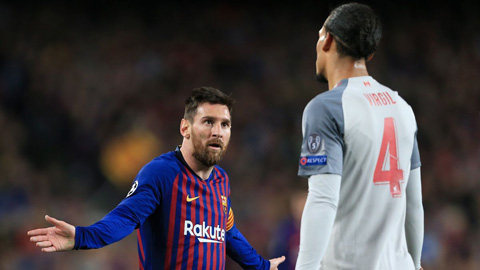 Messi lại vượt mặt Van Dijk để nhận giải thưởng danh giá